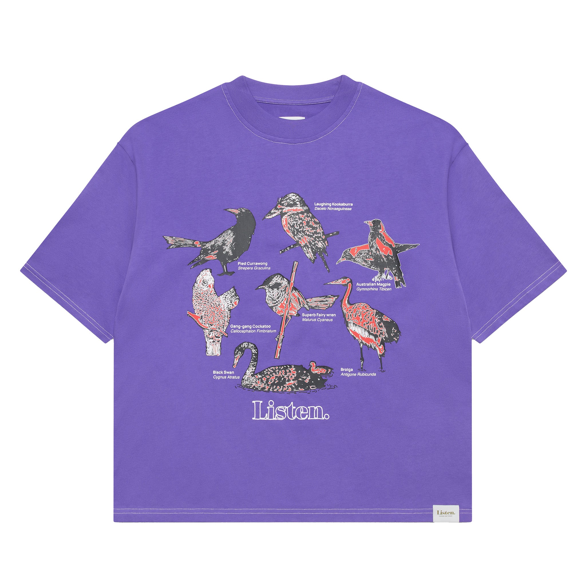 Sounds Of Australia tee - Purple