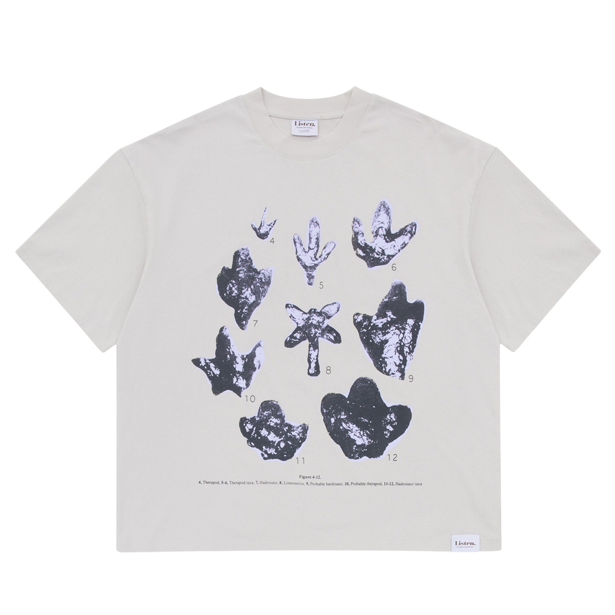 Rex Steps Tee - Off White