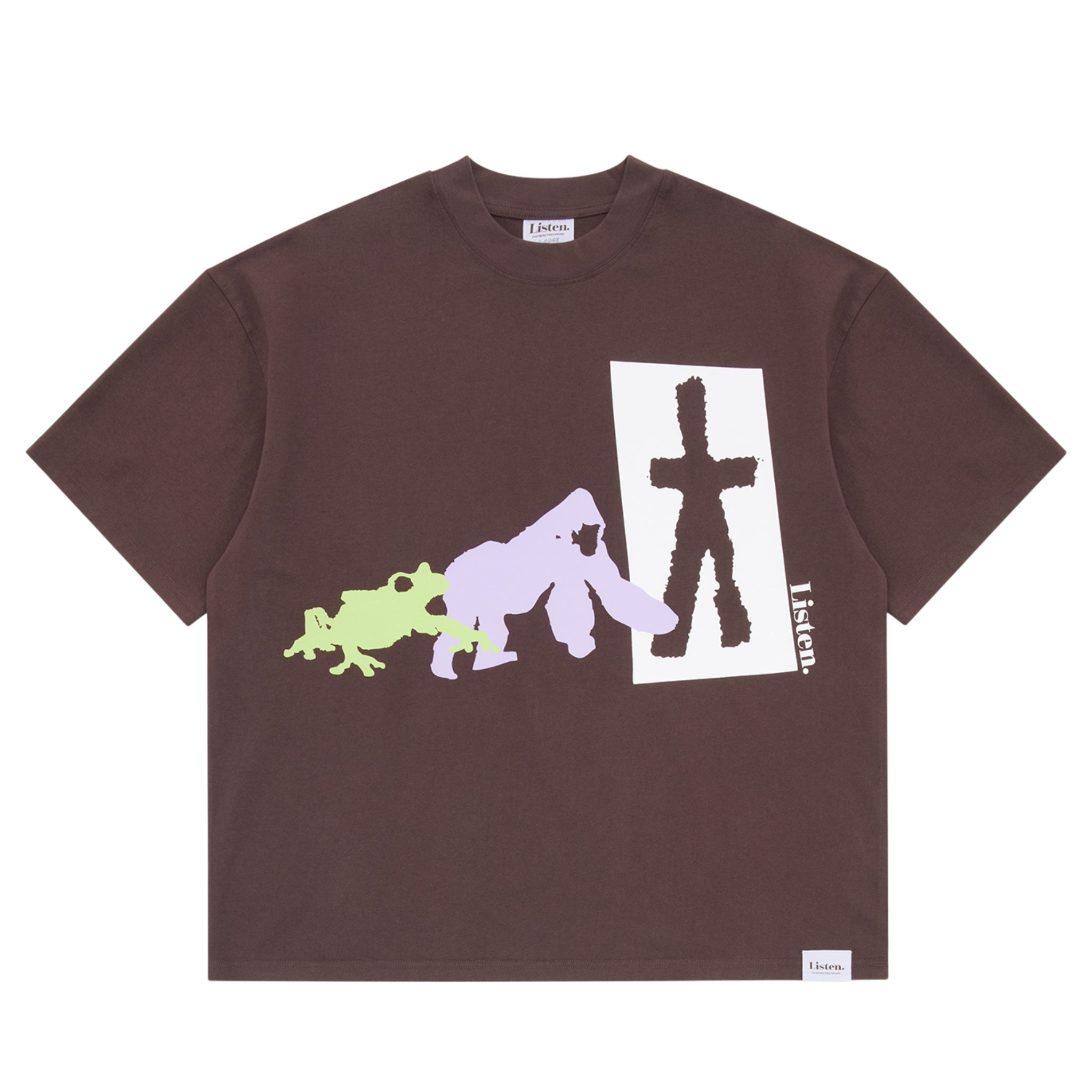 Evolution Tee - Brown