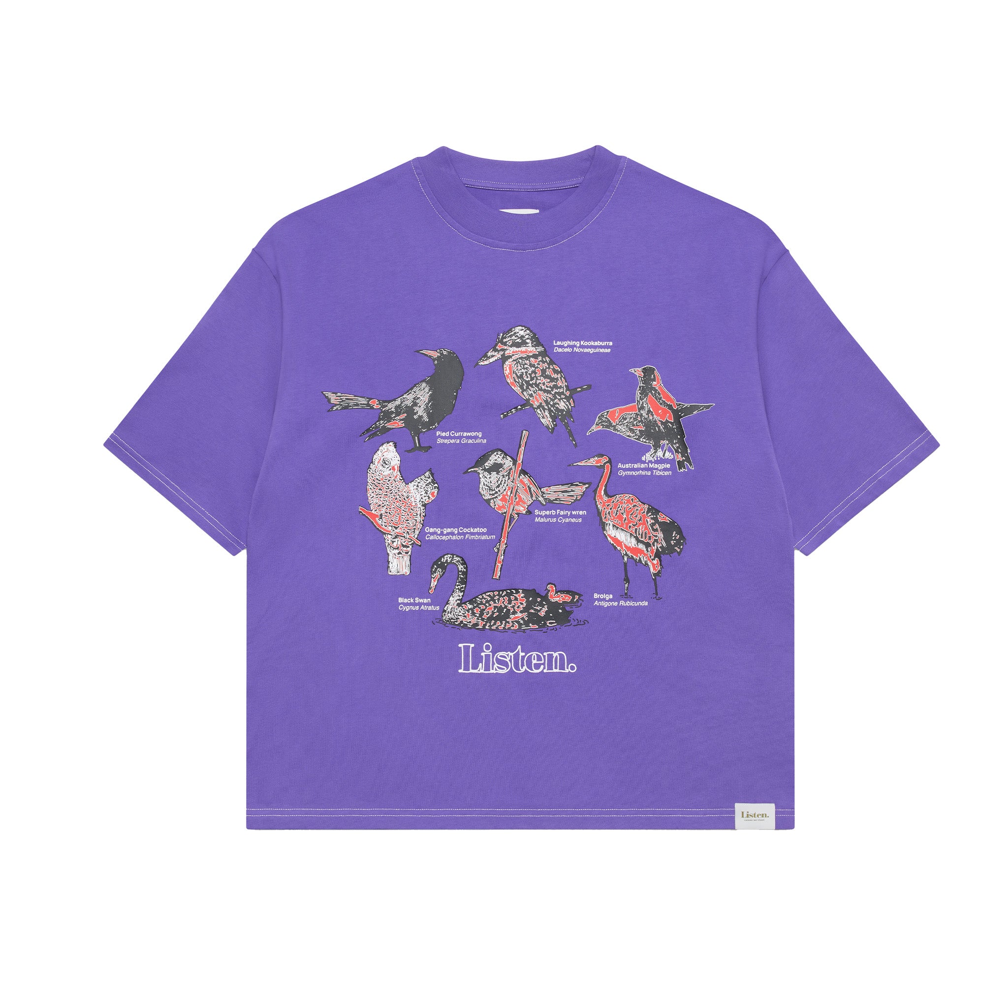 Sounds Of Australia tee - Purple