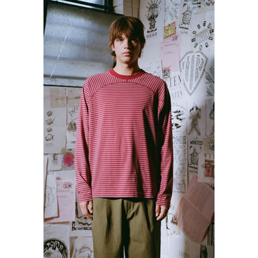 Archive Long Sleeve Tee - Red – Listen clothing